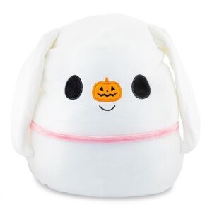 Disney Kellytoy Nightmare Before Christmas Zero‎ Squishmallow - 8 Inch Plush NWT